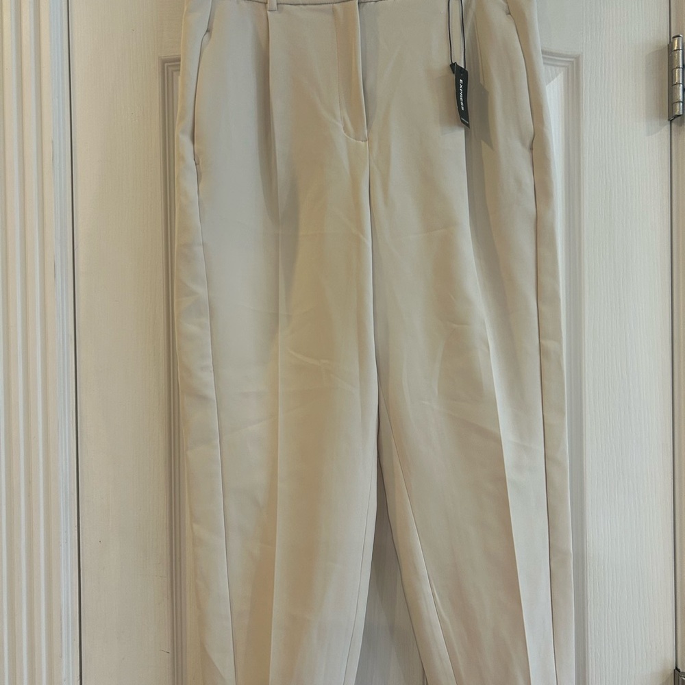 Women’s Express Ivory Dress pant